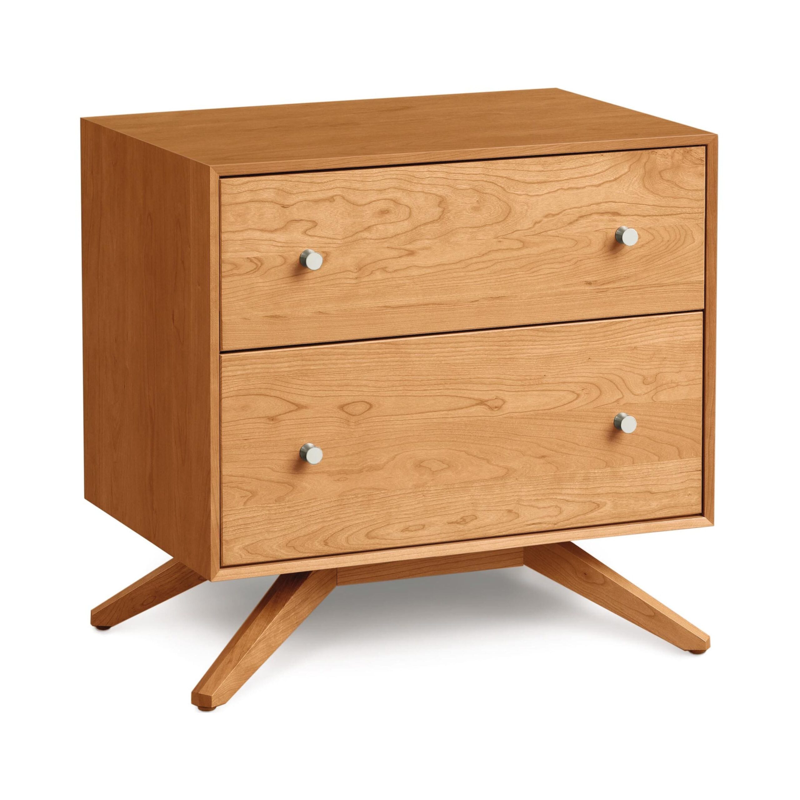 astrid 2 drawer nightstand autumn cherry finish astrid 2 drawer nightstand autumn cherry finish