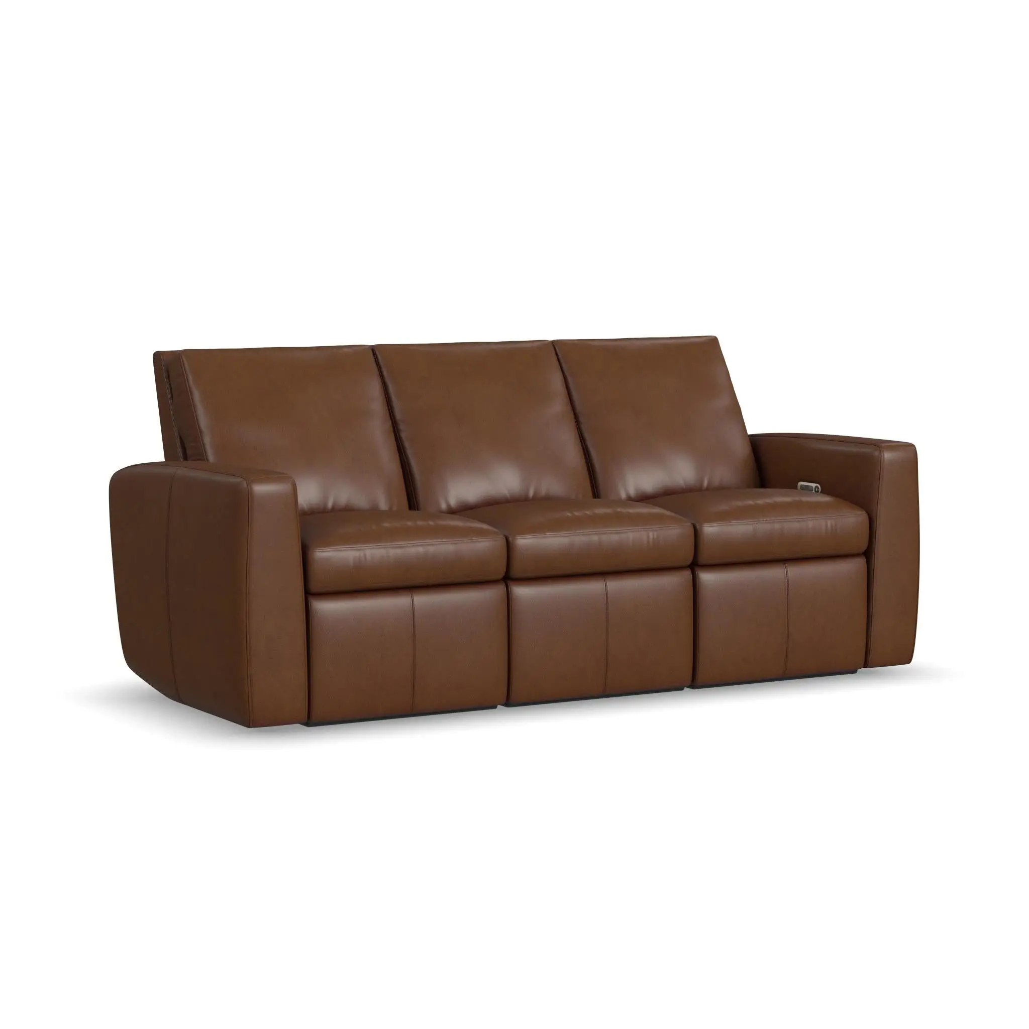 b0e59e6c176254b930d4abcf700f3cdb Aria Sedona Leather Power Reclining Sofa - Image 1