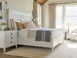 Ocean Breeze Royal Palm Louvered Bed 570-144C - Image 4