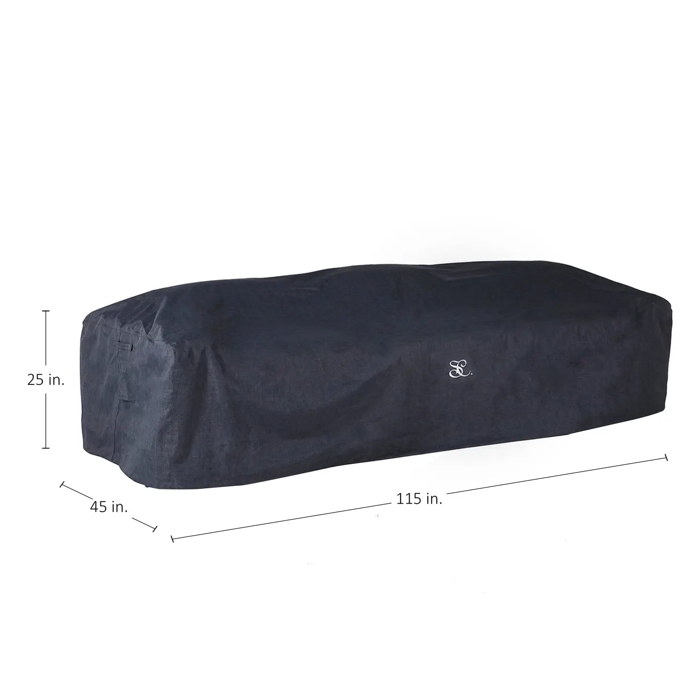 b86a379d9ae94491b5bfd61af599fe49 Extra Large Sofa Cover - Charcoal - Image 1