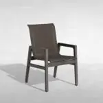 Seashore N-dura Wood Outdoor Arm Chair - Image 3