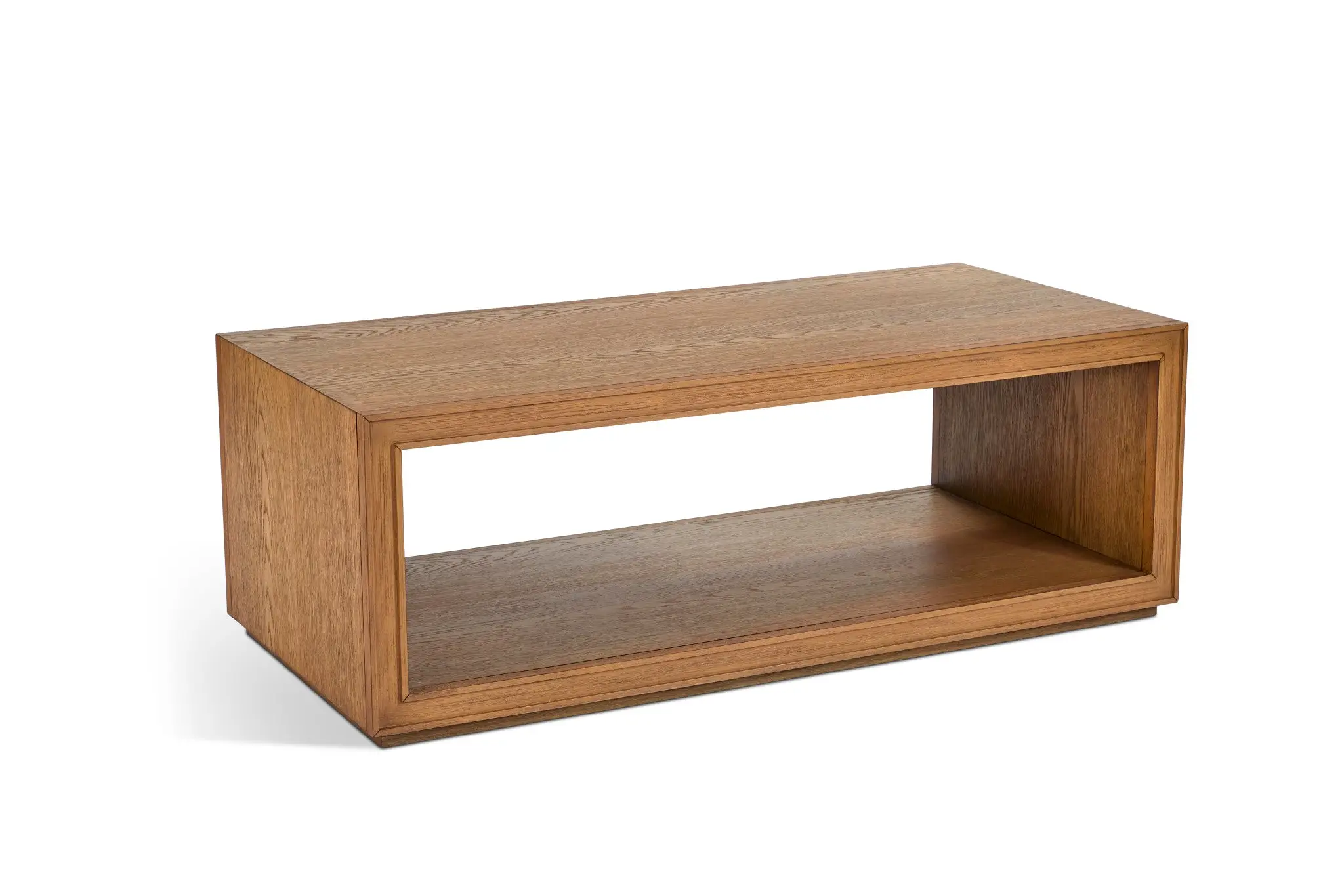 d511a0f2e00d9ecc1123f88badeb6f42 Waterfall Brown Rectangular Coffee Table with Casters - Image 1