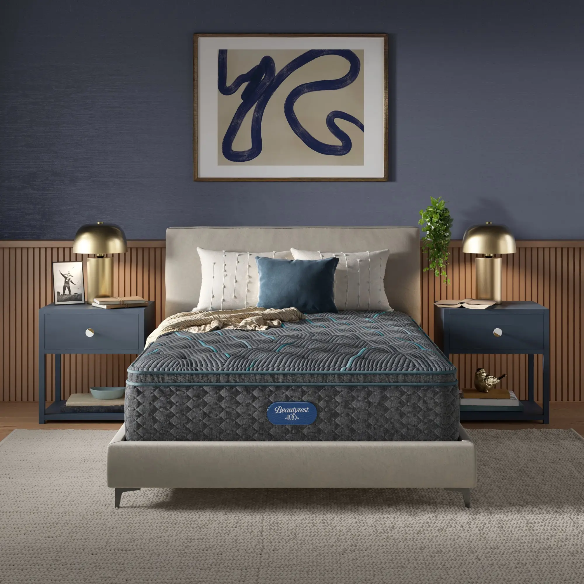 d8bfe9797cd884c91ffd3bf4d3bdbe25 Beautyrest - Level Two Plush Pillow Top - Image 1