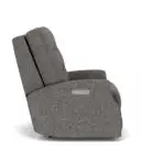 Devon Fabric Power Rocking Recliner with Power Headrest - Image 4