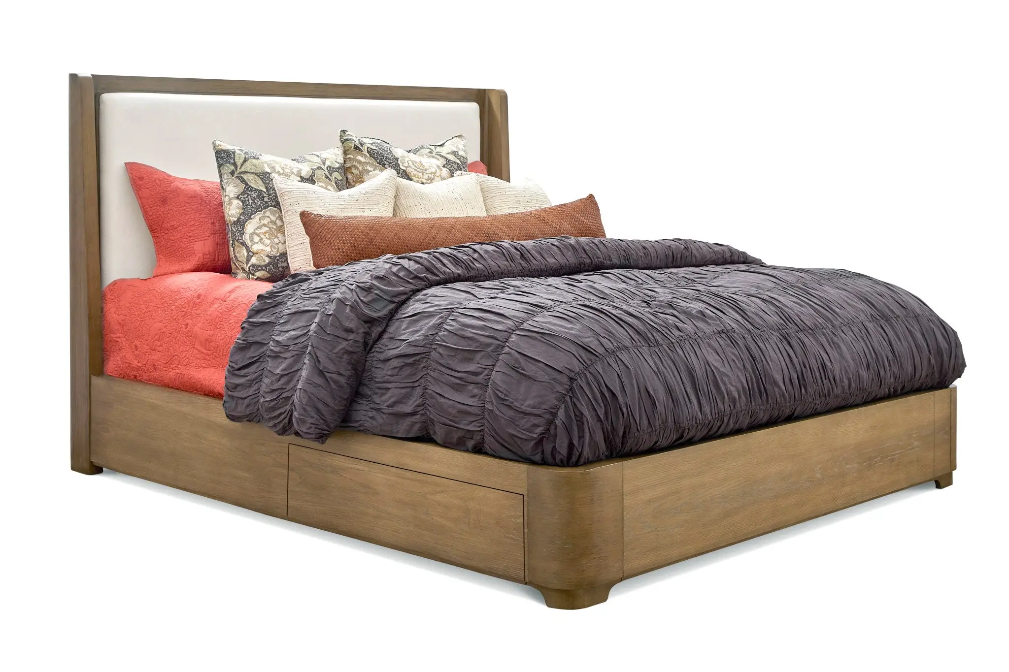 da95bae98fea2952ea5d1deb05e5b350 Normandy King Upholstered Storage Bed - Image 1