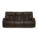 Clive Clove Fabric Power Reclining Sofa with Power Headrests & Lumbar - Image 3