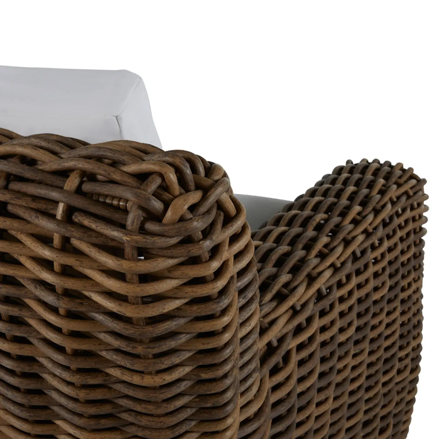 dc60442e289f35fbd2ee30cb24c904f5 Montauk N-dura Resin Wicker Outdoor Sofa - Image 1