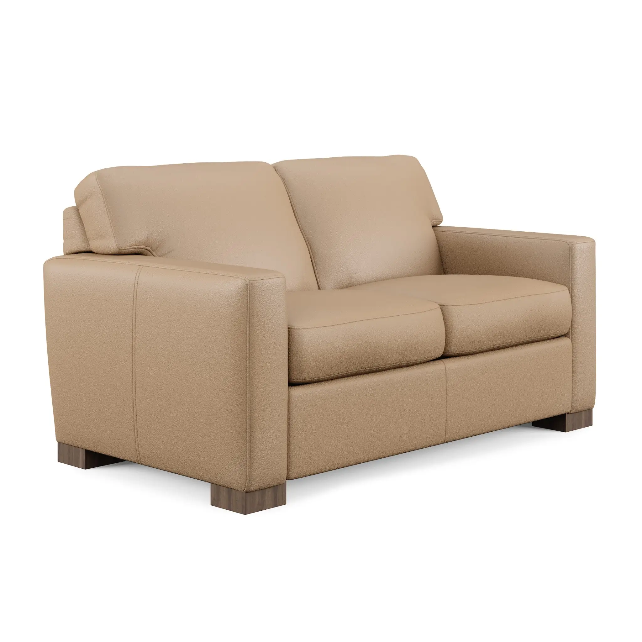 dc9ae5fc51b59e34bb61f64e9279123a Bryant Leather Loveseat - Image 1