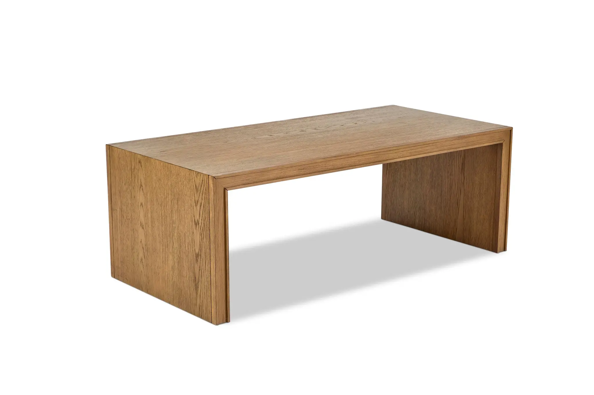e373e57e3f5766696b382e807564a3b5 Waterfall Brown Rectangular Coffee Table - Image 1