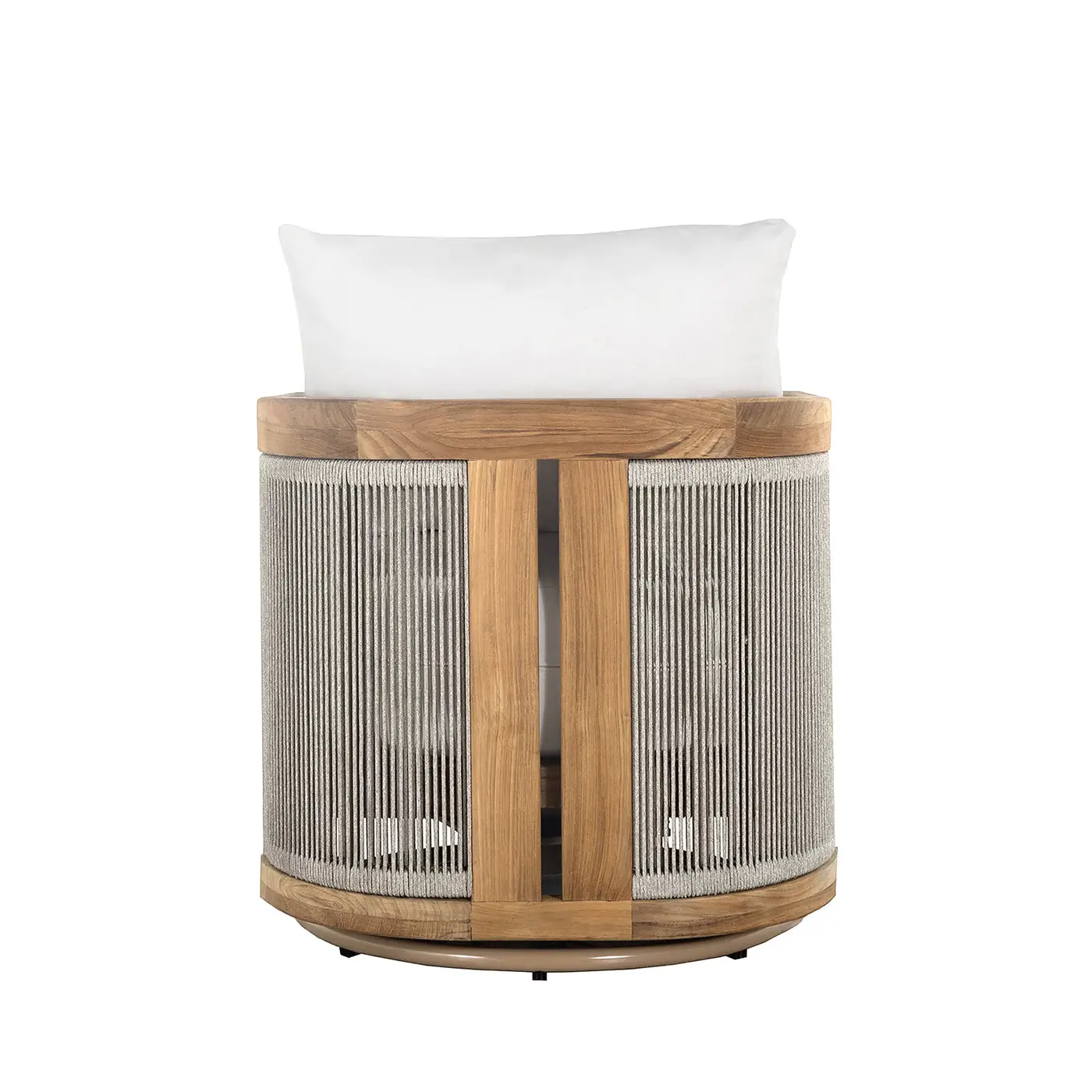 e420142913b4dc30fa6e363be682ede9 Avalon Teak Oudoor Swivel Lounge - Image 1