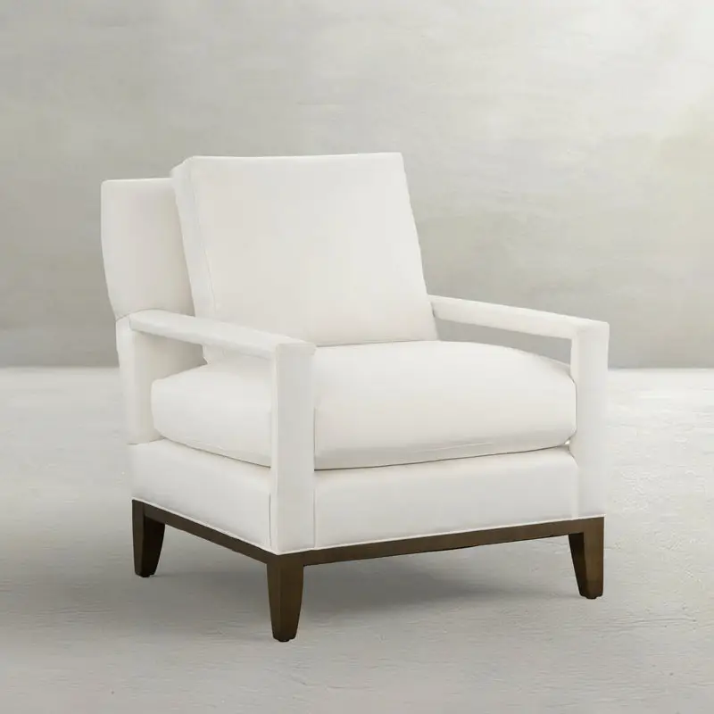 e56140e62f7b0d0d39e1c14110aef806 Topeka Upholstered Chair - Open Arms - Image 1