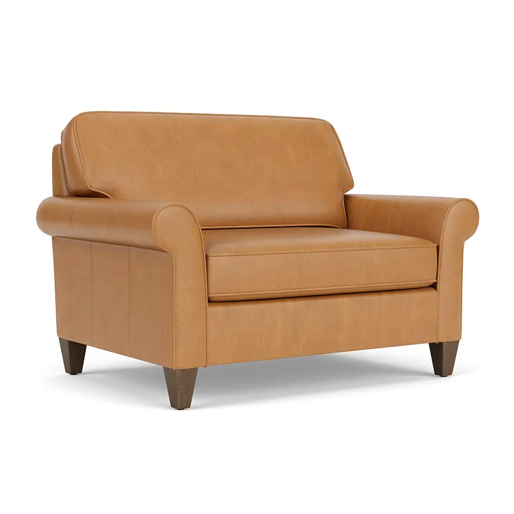 e7e78936f27ed31e688d83b16fe61665 Westside Leather Chair and a Half - Image 1