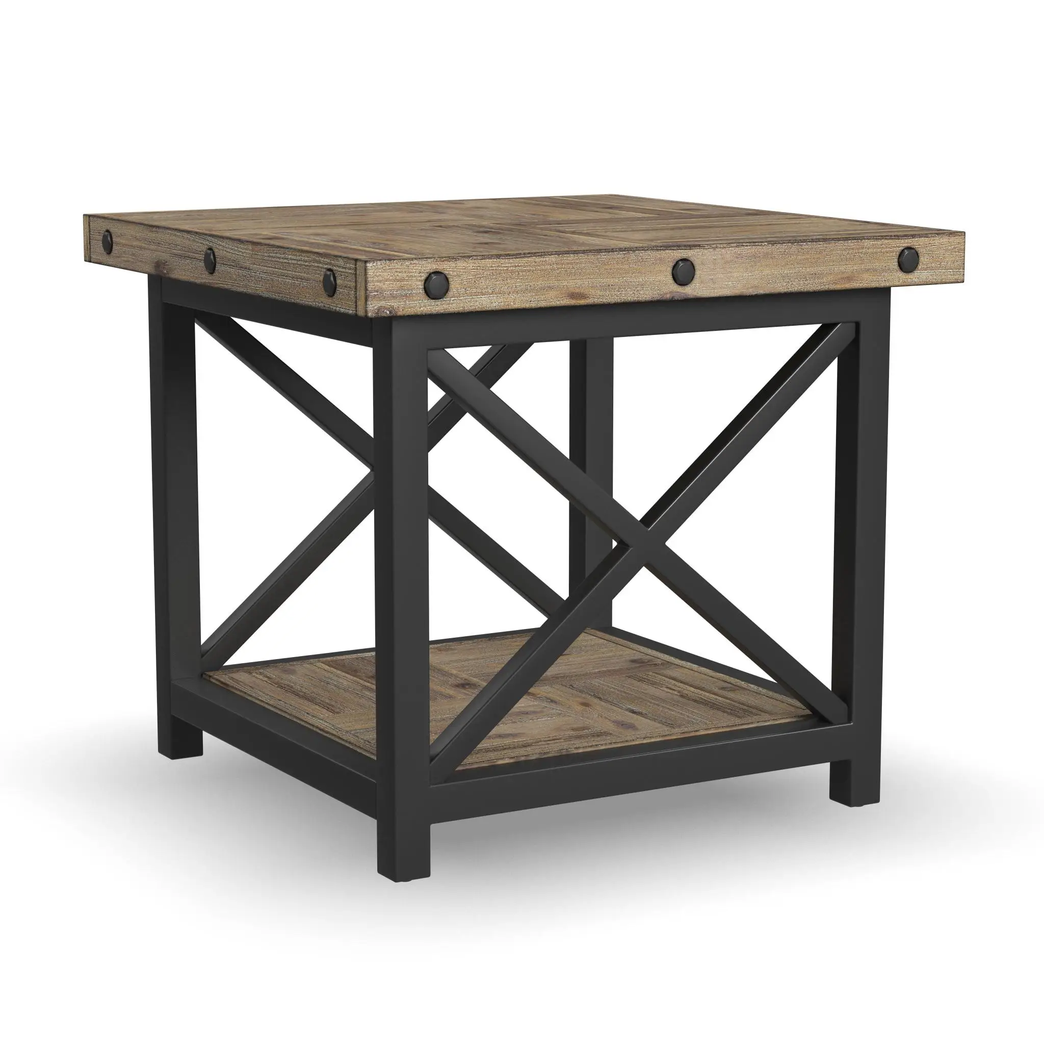 edb7b884f691064b75e2c28361ac2ce9 Carpenter Brown Lamp Table - Image 1