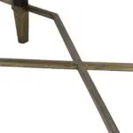 Sue Metal Rectangle Console Table - Natural Black, 70 In. W X 30.5 In. H - Image 2