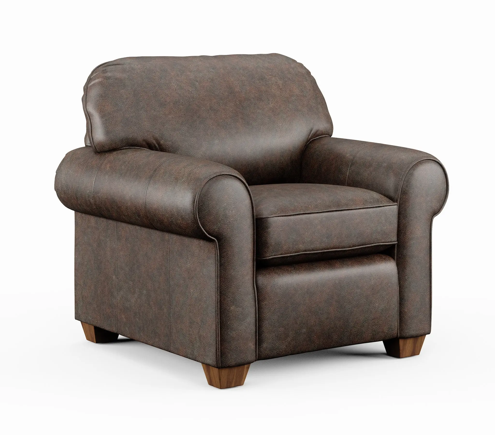 eed6ad2a81d3965c4d1b920c62a36546 Thornton Leather Chair - Image 1