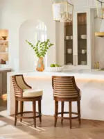 Ocean Club Cabana Swivel Counter Stool - Image 2