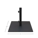 Modern 20" Umbrella Base - Image 2