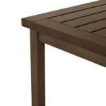 Club Aluminum Rectangle Outdoor Bar Table - Image 3