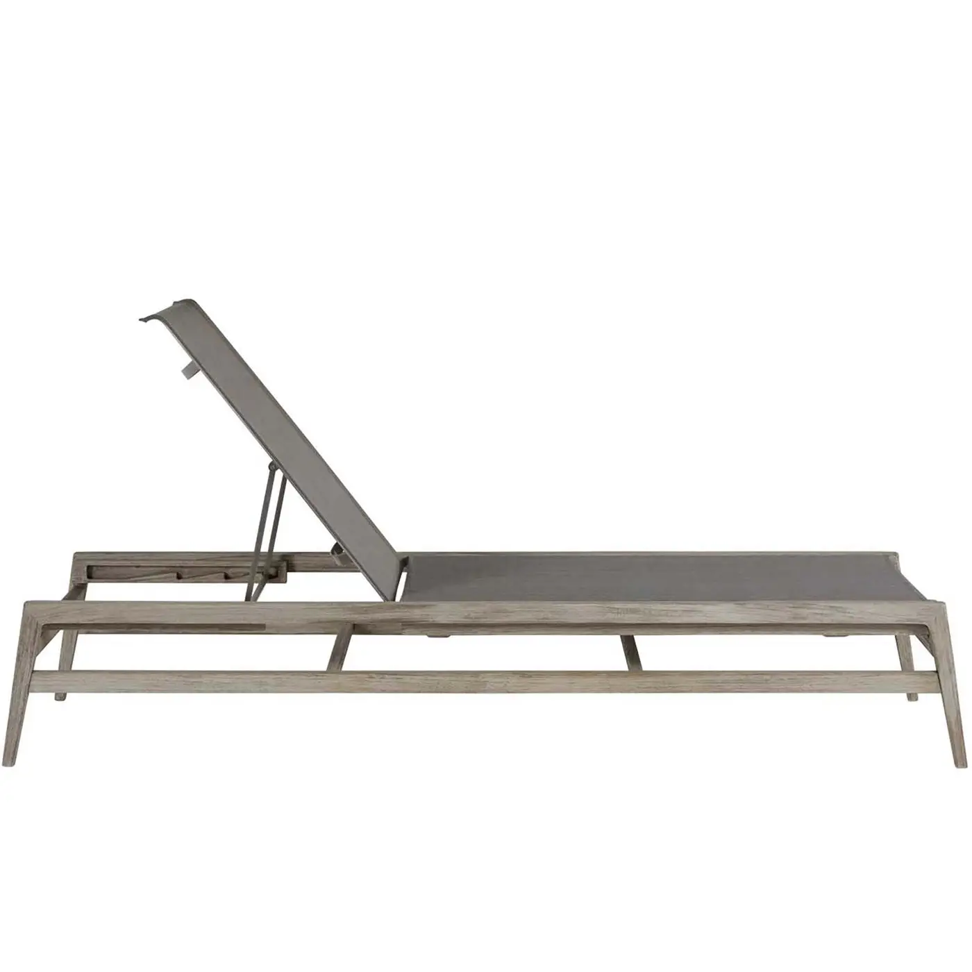 f9ced13b4d5d53a5f887f05cb301e082 Coast Teak Sling Outdoor Chaise Lounge - Image 1