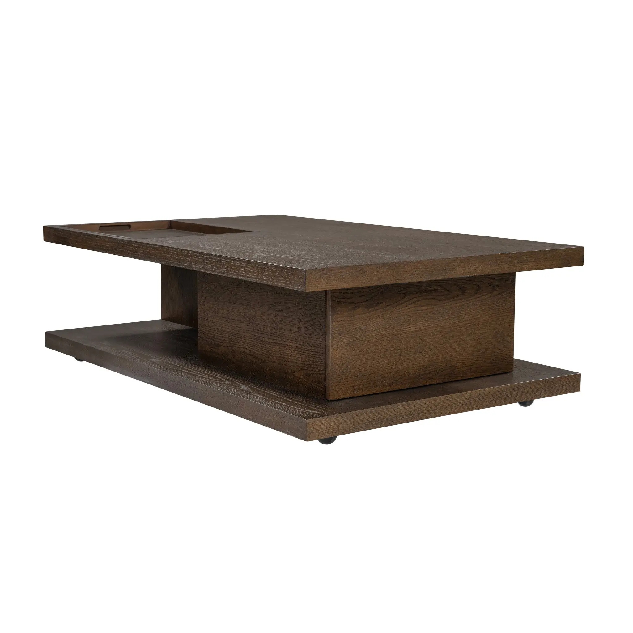 fc3c0f4860e22de74c9bf1dbbb4fa8ad Athens Rectangular Coffee Table with Casters - Image 1