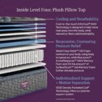 beautyrest world class level four plush pillow top