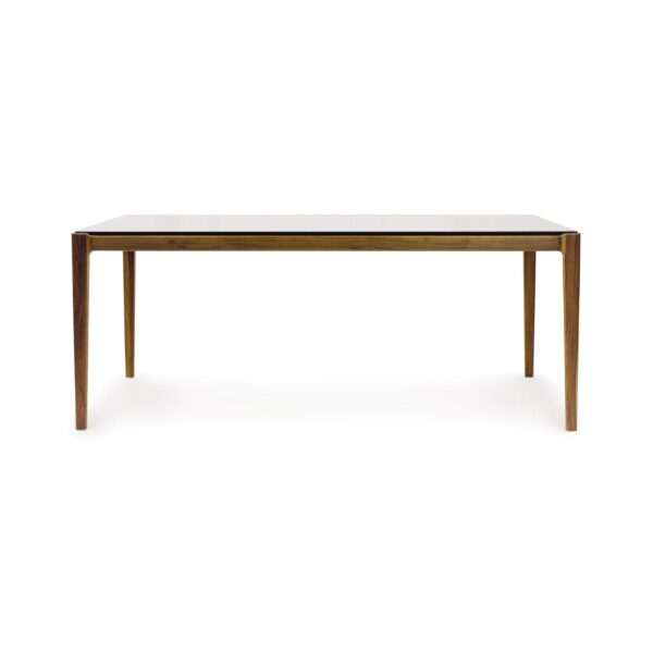 lisse dining glass top table