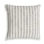 Basket Stripe Outdoor Pillow - Rattan