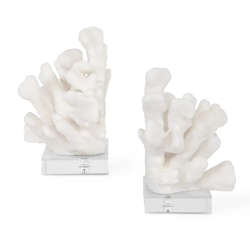 07c6fe8fe2f716904fbfddc385010e63 Charbel Bookends, S/2 - Image 1