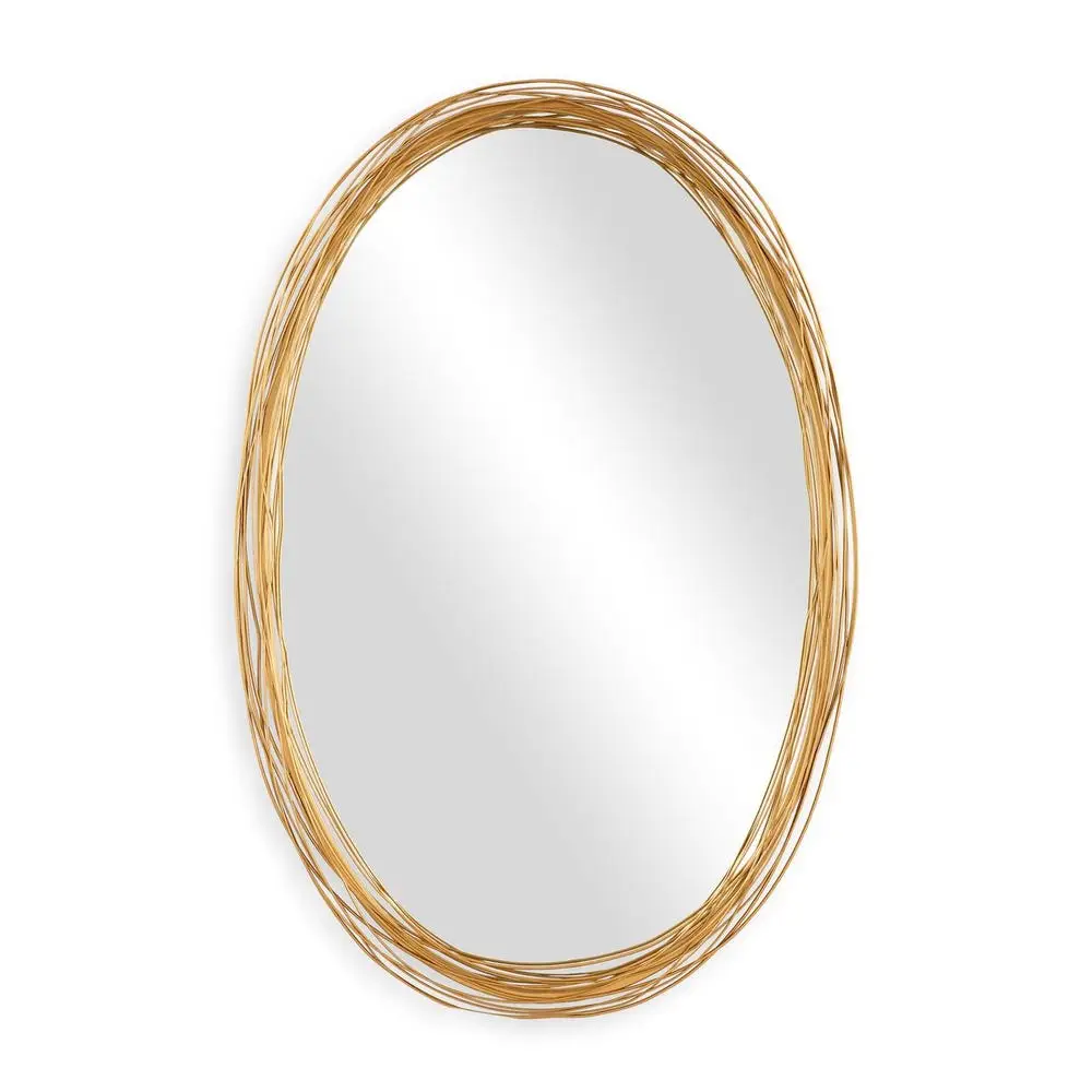 0e75881976272d9edfee6608edc79b13 Gillian Oval Mirror - Image 1