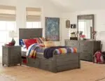N8830 Bunkhouse LK Complete Louvered Panel Bed T (3/3) - Image 2