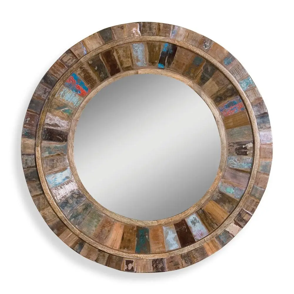 30286d852d7d6b28e111114b704235bc Jeremiah Round Mirror - Image 1