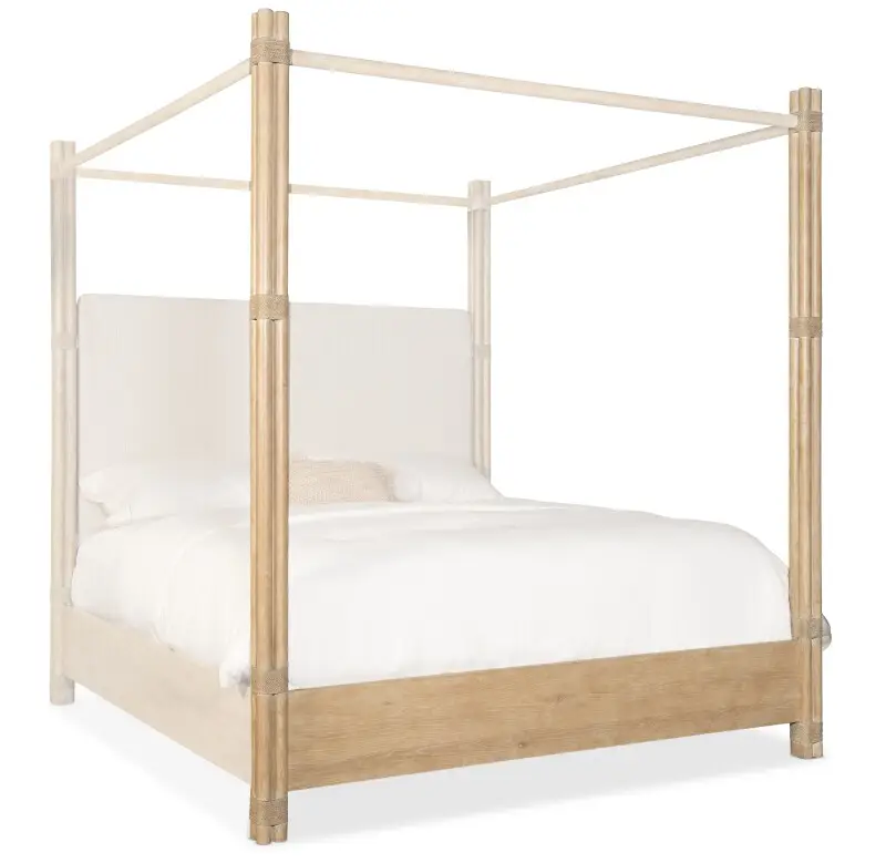 41037c8c8309ef4d92cc0d97d46119bd Bedroom Retreat 6/0-6/6 Pole Rattan Poster Footboard - Image 1