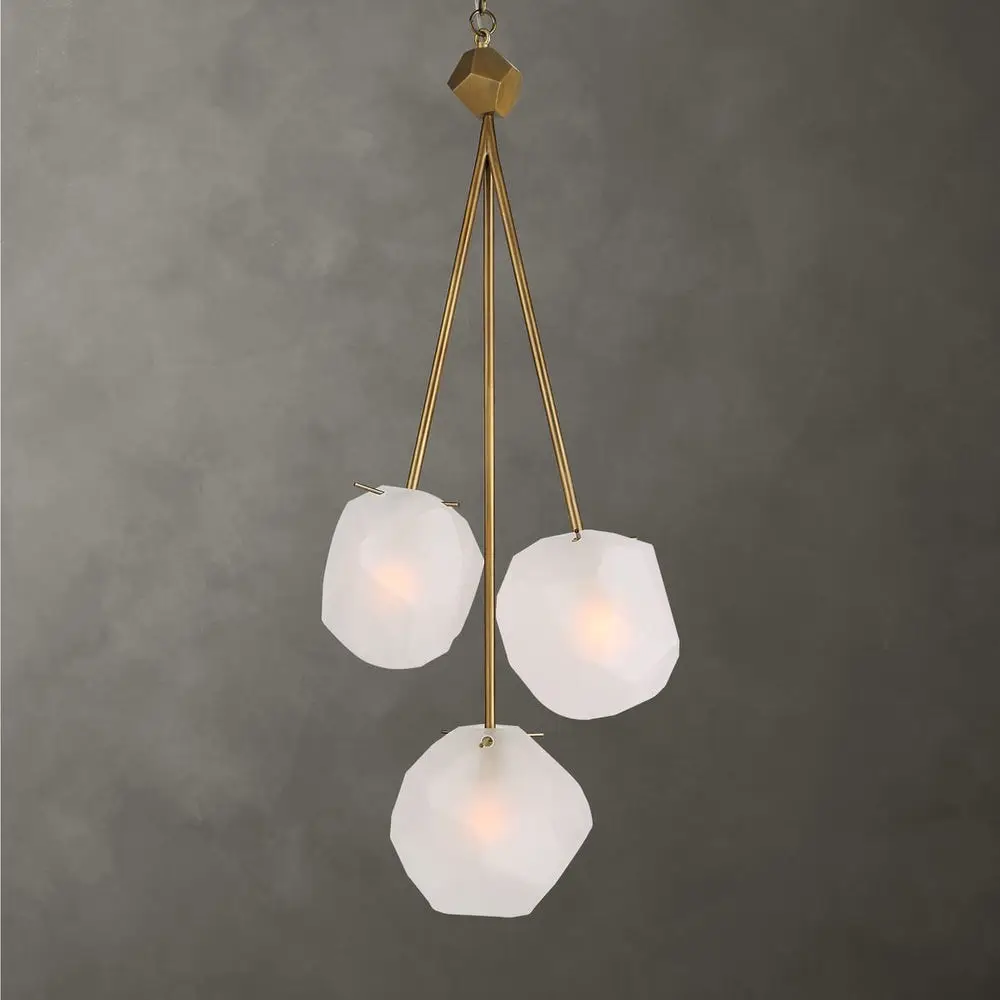 45232eacc577d6f5101f6dd8004576d4 Geodesic, 3 Lt Pendant - Image 1