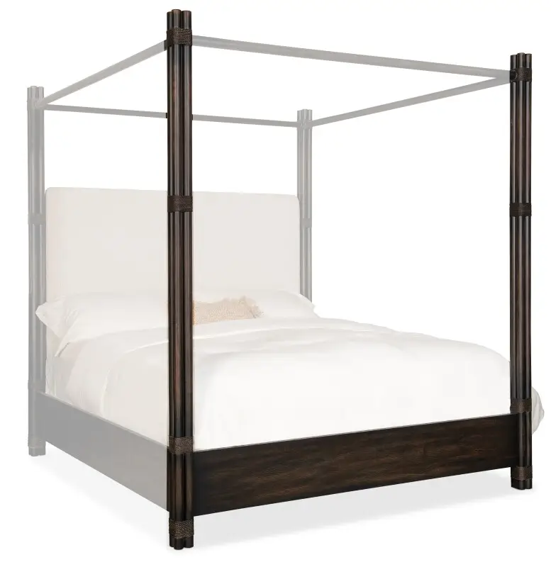 4bc75dcb00ccba32cf316ebcf6262814 Bedroom Retreat 6/0-6/6 Pole Rattan Poster Footboard - Image 1