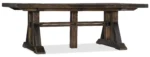American Life - Roslyn County Casual Dining Roslyn County Trestle Dining Table w/2 21in leaves