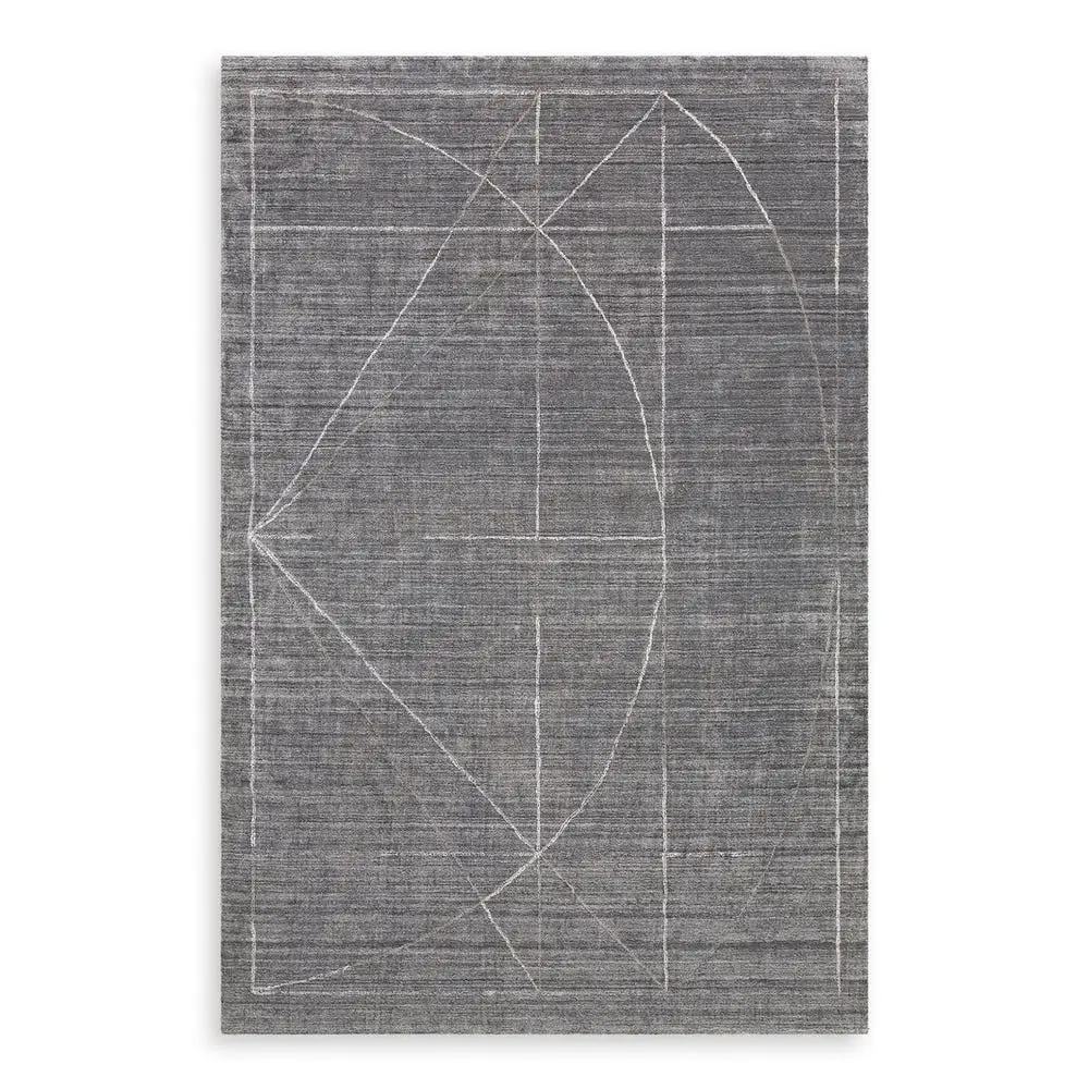 8a44a975f8755468ef0e3d7e330fc057 Costilla, Gray 6' x 9' - Image 1