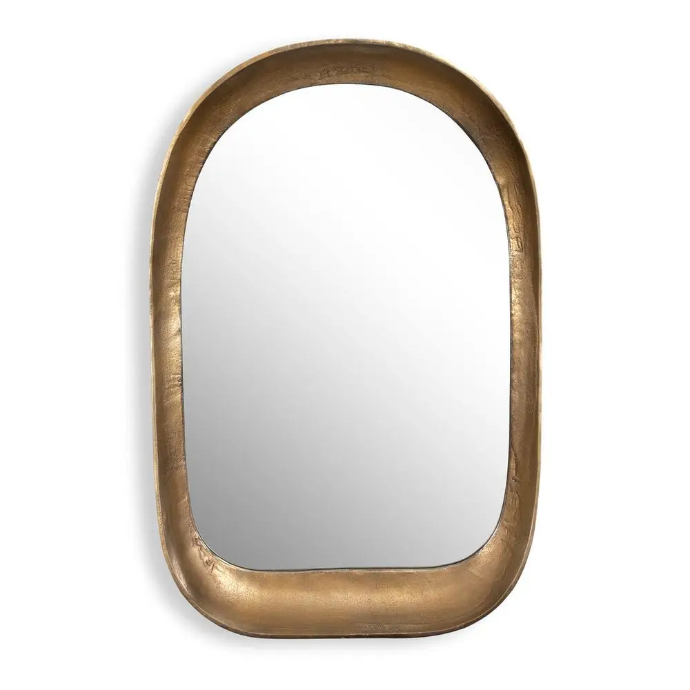 9c6183107ef2493ff94af31ad5a3cbb3 Bradano Arch Mirror, Brass - Image 1