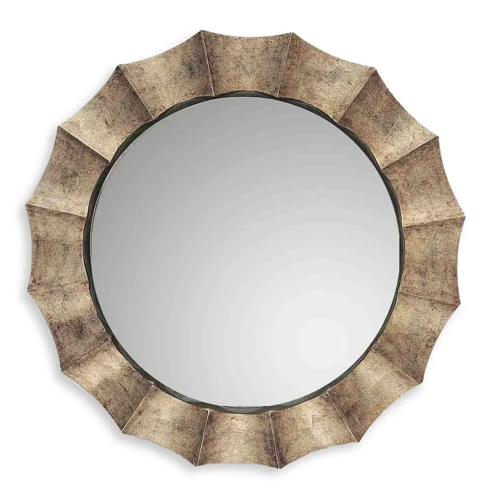 b4050e5aa04849b4a9e7866de8021e36 Gotham Round Mirror - Image 1