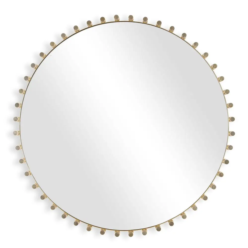 b40be931e8ea29a8e9b9a4b1200f35ae Avelyne Round Mirror - Image 1