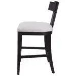 Idris Counter Stool, Charcoal - Image 4