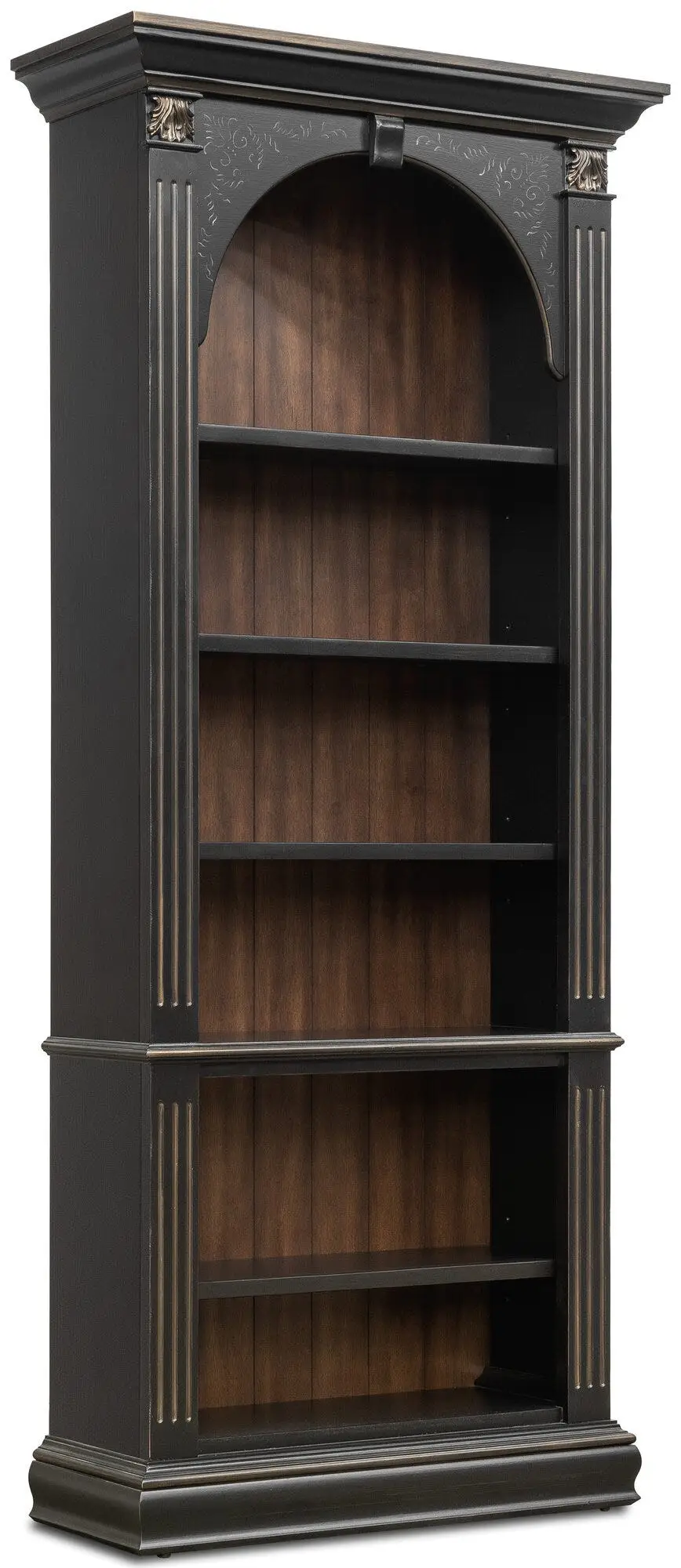 c6eb5fe659833317a7004f581a205d74 Black Bookcase - Image 1