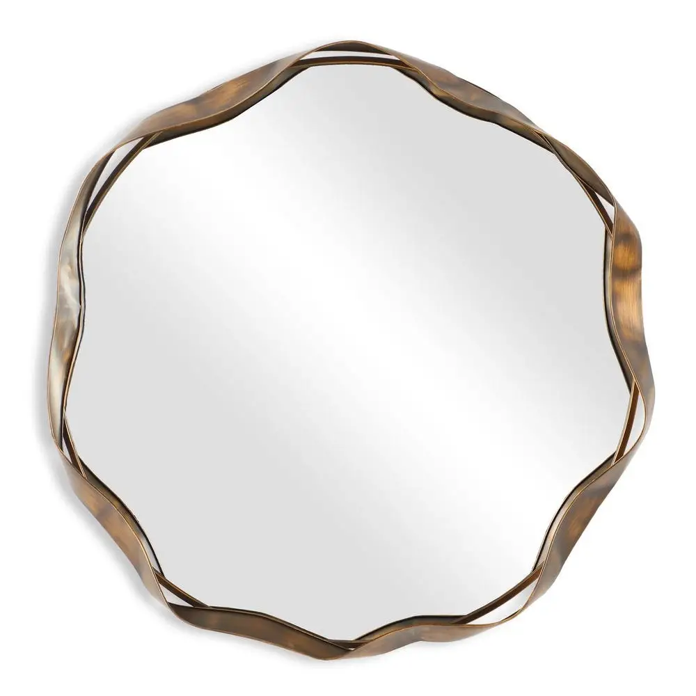c9514de544c35e20d25ebcd8509c6add Catch The Wave Round Mirror - Image 1