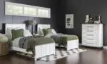 1568 Dutton LK Complete Twin Panel Bed - Image 2