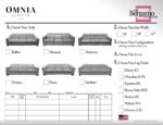 bergamo vivara sofa system