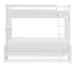 3815 Canterbury 2.0 LK Complete Bunk Twin Full Ext White - Image 3