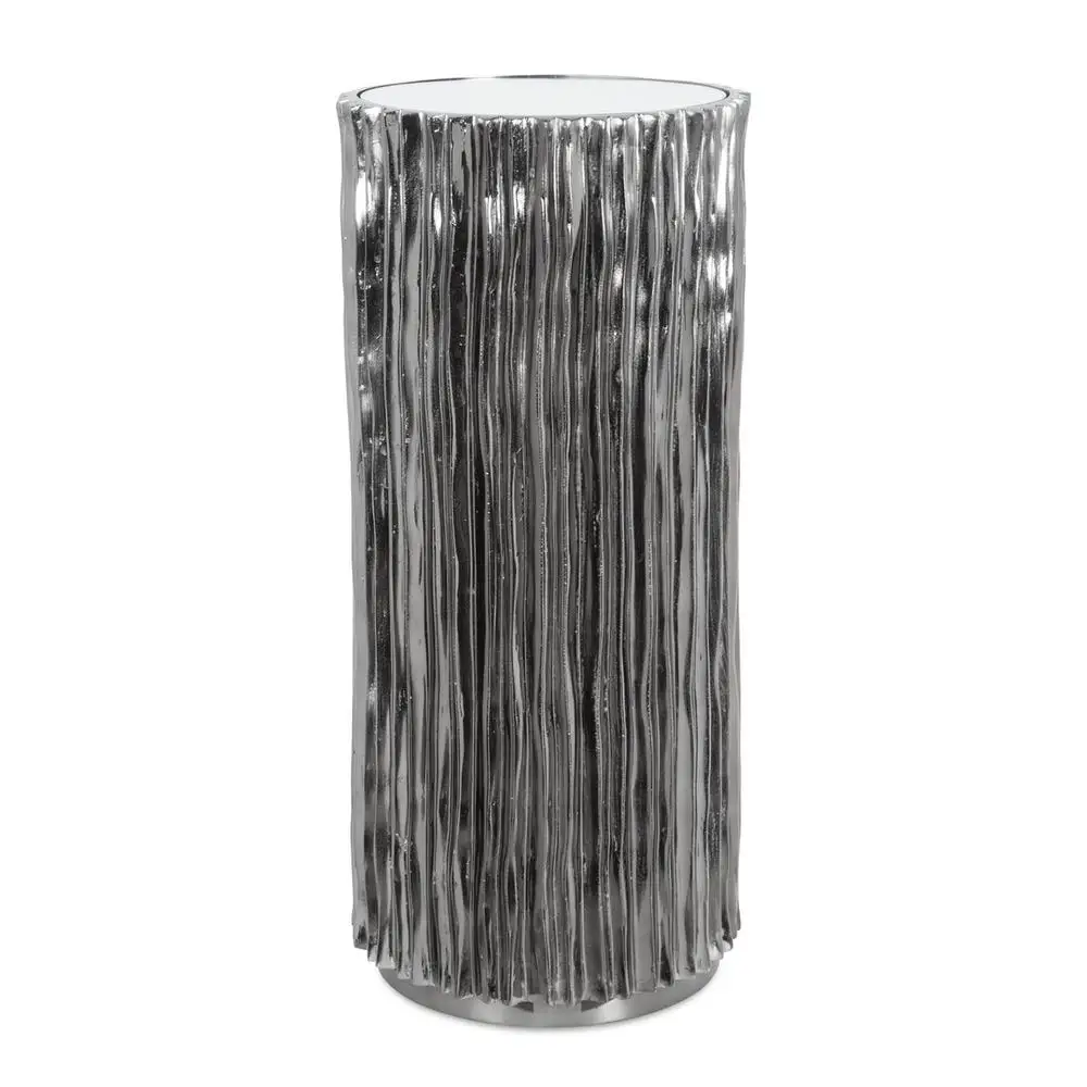 ea46b9672aaf0cf42d62291d2d64c9b2 Echo Drink Table, Nickel - Image 1