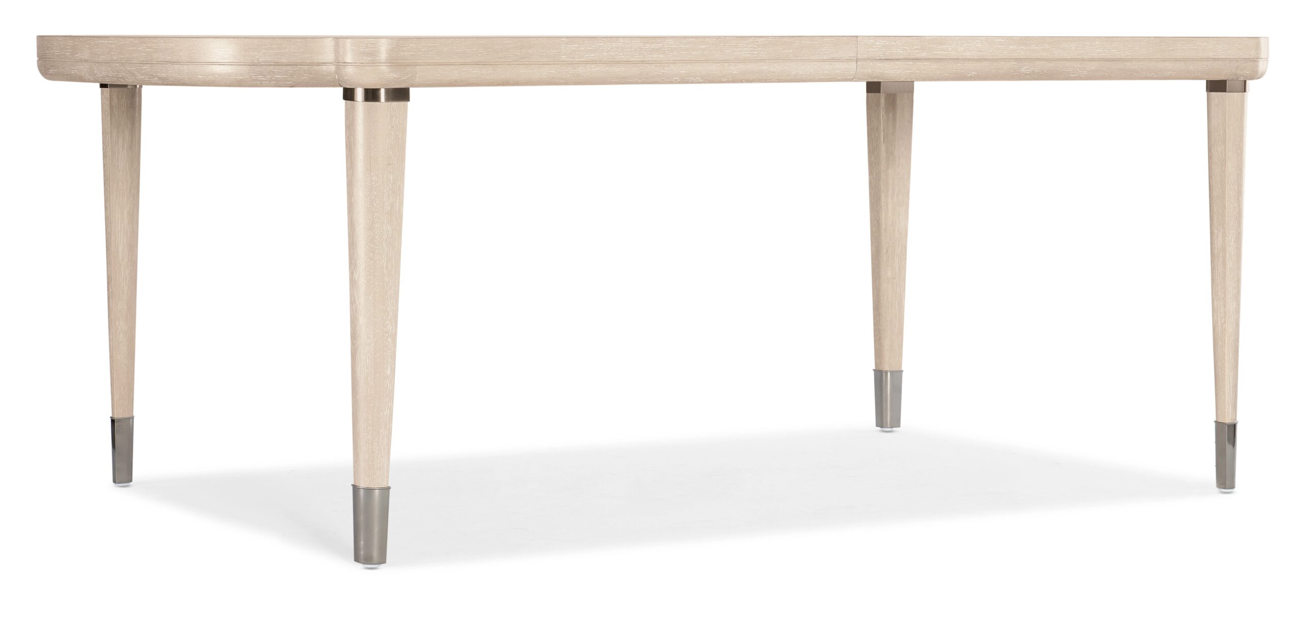 04b9881ee95270f436ee7fdc08abb508 Nouveau Chic Rectangle Dining Table with 1-22in Leaf - Image 1