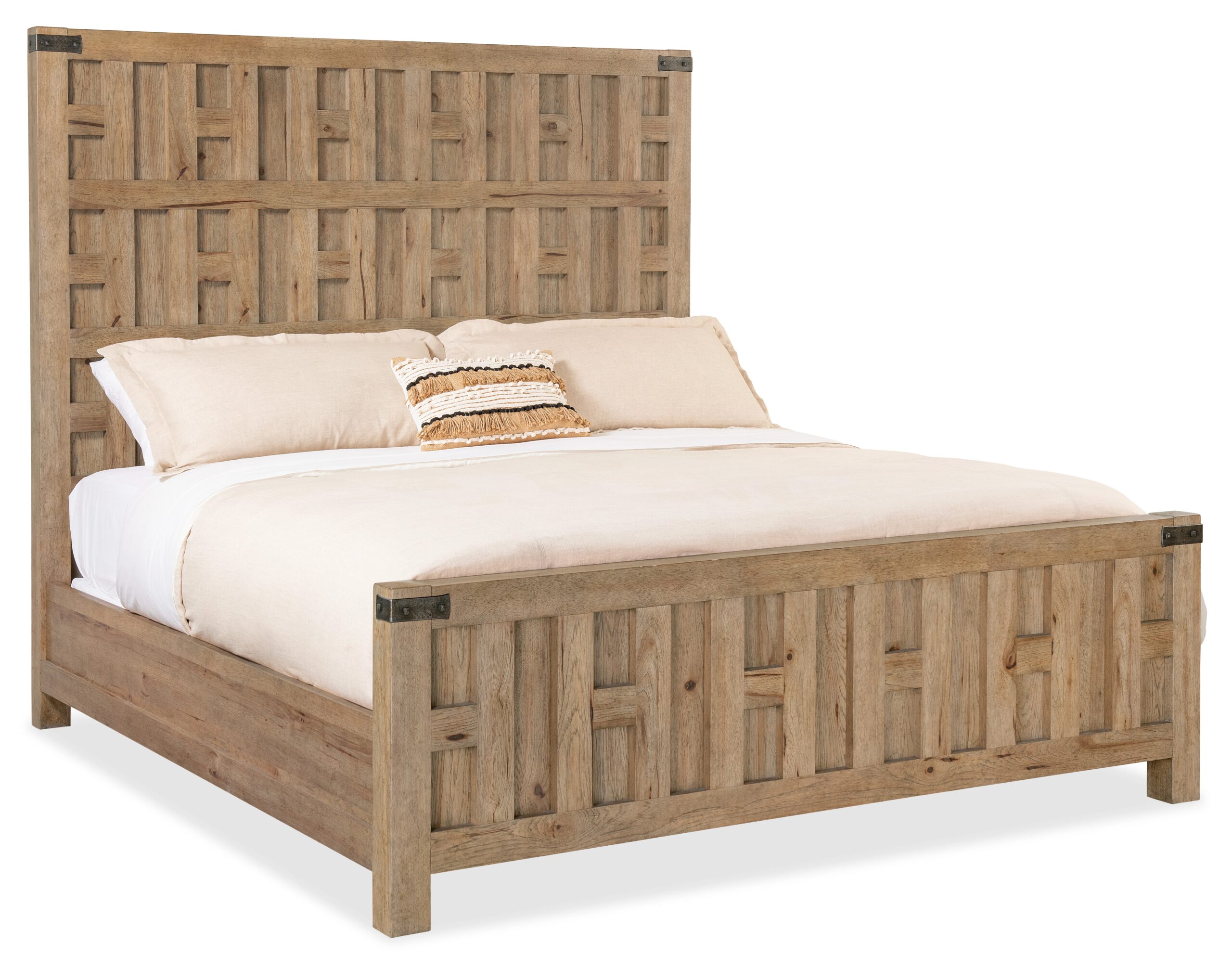 081bde6de0eef6b2c9cfb73b4dc37490 Vineyard Row King Panel Bed - Image 1