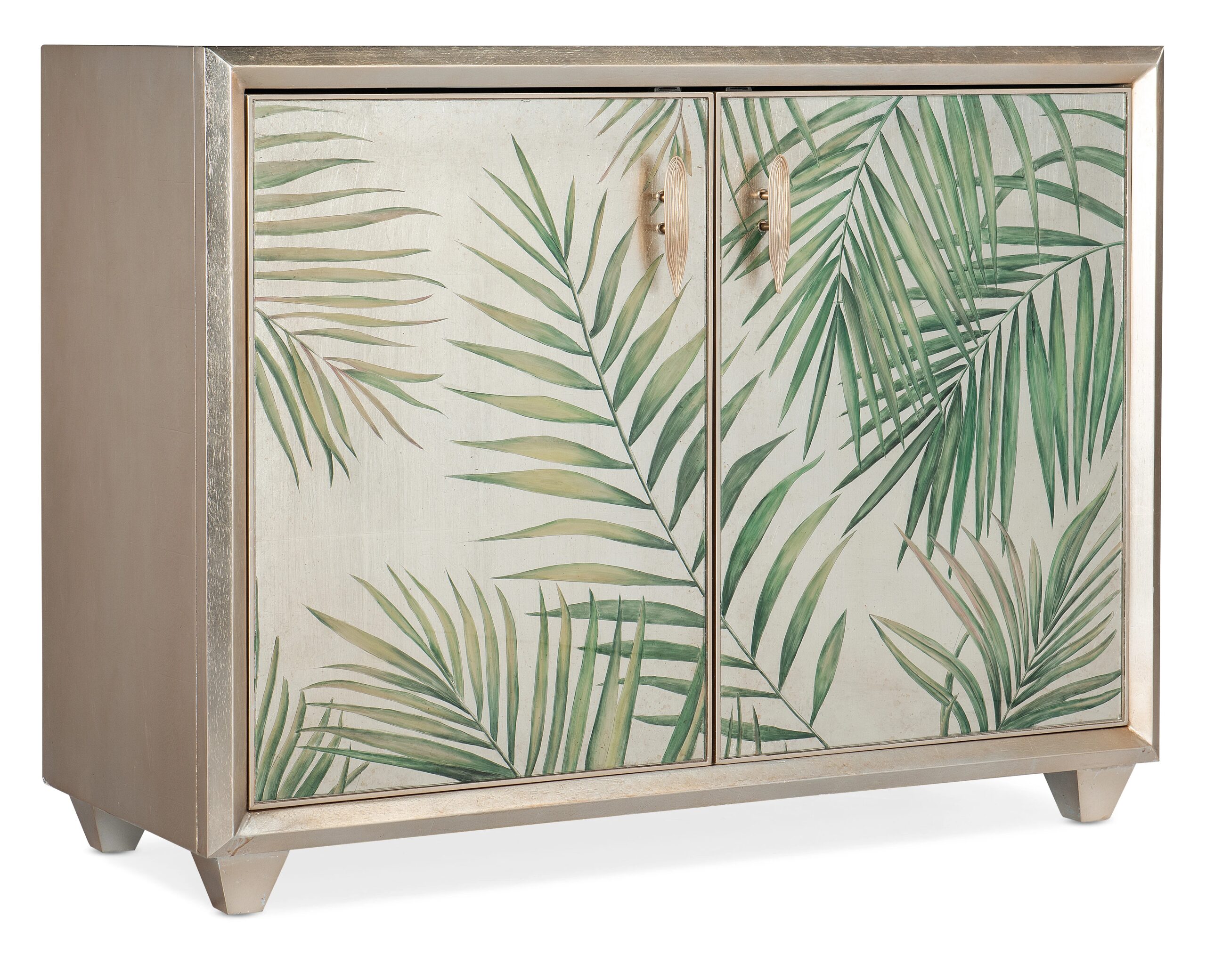 16925dcab0c291868bd7ccb588fa86de Melange Lets Be Fronds Two Door Chest - Image 1