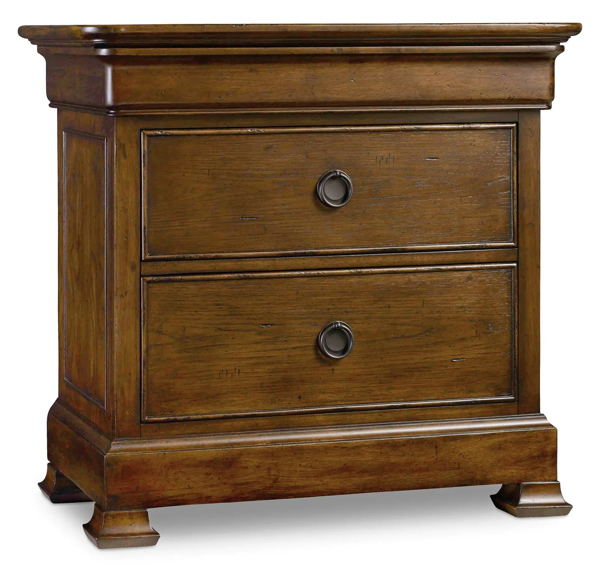 179c0dc647f107bb5349982a484c4b07 Archivist Three-Drawer Nightstand - Image 1
